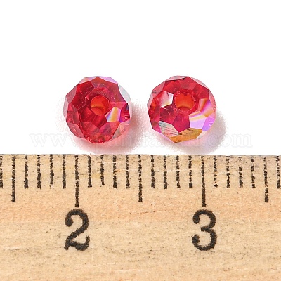 Гальванические стеклянные бусины&nbsp;EGLA-Z004-01A-14-1