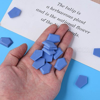 Непрозрачные акриловый кабошоны MACR-S373-142-A02-1