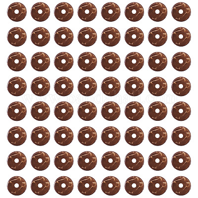 100 шт. натуральные кокосовые бусины COCO-TA0001-01B-1