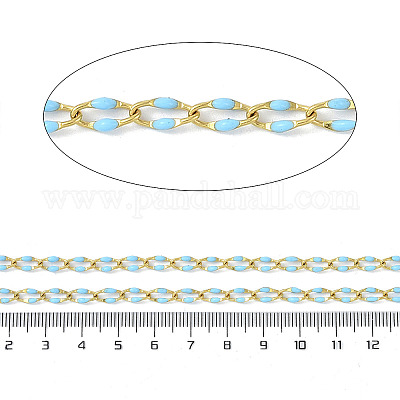 Ионное покрытие (ip) 304 нержавеющая сталь dapped цепи AJEW-Q150-09G-05-1
