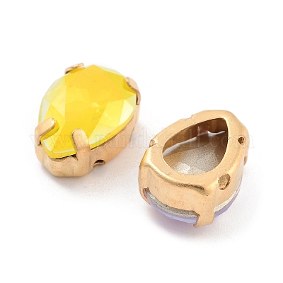 Каплевидный опал пришиваем стразы RGLA-G024-06A-G-1