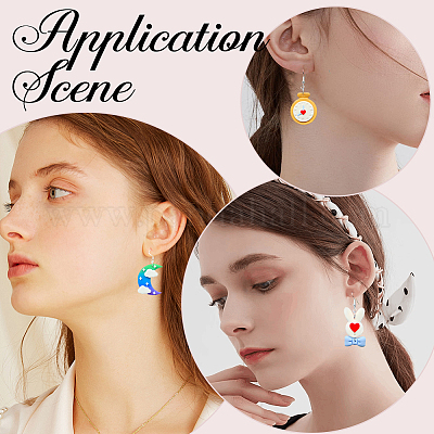 2 шт. 2 пластиковых инструмента для пластилина в виде кролика FIND-GF0006-10-1