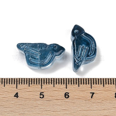 Прозрачные стеклянные бусины DGLA-E004-13D-1