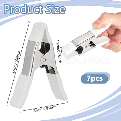 Железные пружинные зажимы повышенной прочности для стоек для фонов AJEW-WH0270-811A-1