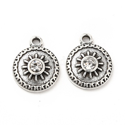 Подвески из сплава со стразами PALLOY-P289-55AS-01-1