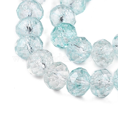 Прозрачные стеклянные бусины GLAA-T023-4mm-A01-1