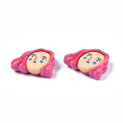 Непрозрачные кабошоны из смолы CRES-N024-55-1