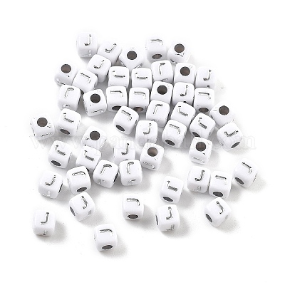 Непрозрачные акриловые бусины OACR-D282-06J-1