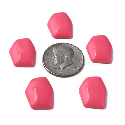 Непрозрачные акриловый кабошоны MACR-S373-143-A10-1