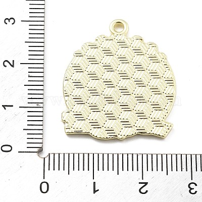 Pendentifs d'émail en alliage&nbsp;PALLOY-E582-04G-03-1