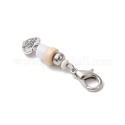 Подвеска в форме сердца из сплава в тибетском стиле HJEW-JM03348-1