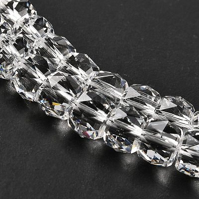 Прозрачные стеклянные бусины EGLA-K071-01H-1