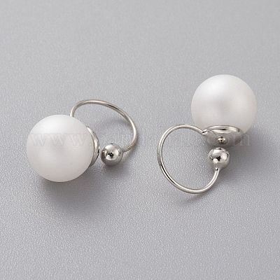 Серьги-манжеты из латуни EJEW-H120-06H-1