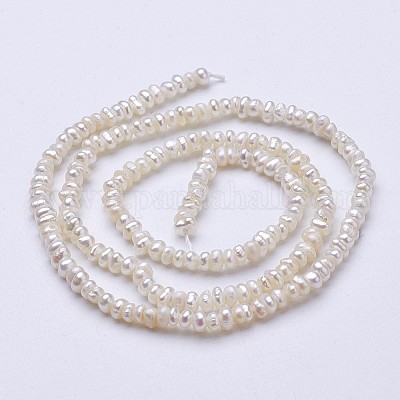 Нити из натурального культивированного пресноводного жемчуга PEAR-F004-67A-1