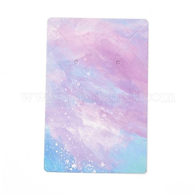 Карточки для демонстрации ожерелья из картона CDIS-G007-01A-1