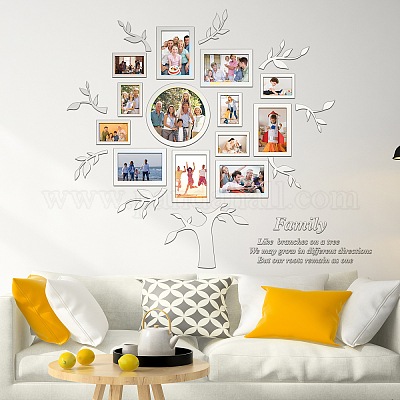 Wholesale SUPERDANT Family Tree Wall Decal Photo Frames Wall Art