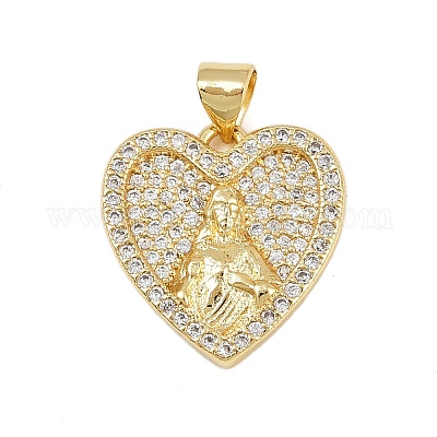 Латунные микро проложить кубического циркония подвески KK-P323-11B-G02-1