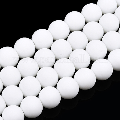 Непрозрачное стекло бисер нитей GLAA-T032-P8mm-MD02-1