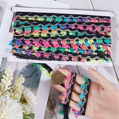 Ленты из металлической пряжи 10 м OCOR-WH0058-65-1