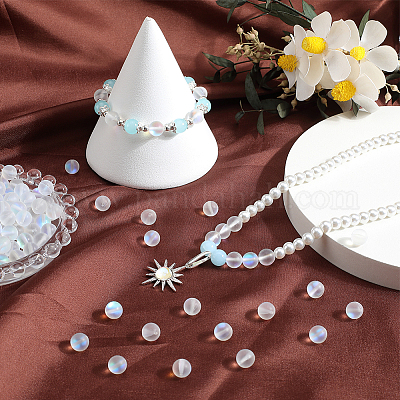 Стеклянные бусины G-SP0001-03B-02-1