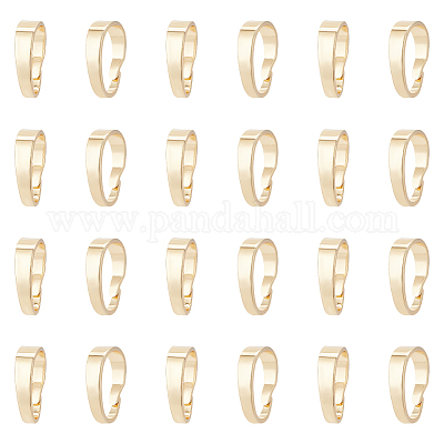 120 шт. латунные защелки на дужках KK-BC0013-68G-1