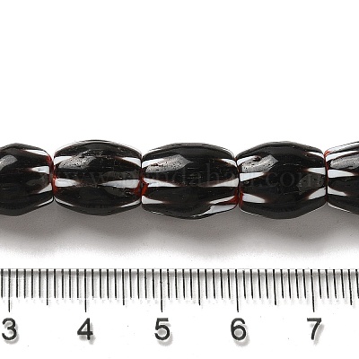 Непальские бусины лэмпворк ручной работы LAMP-B023-09A-03-1