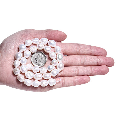 Нити из натурального культивированного пресноводного жемчуга PEAR-N014-10A-1