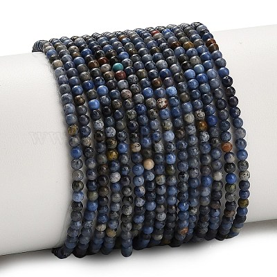 Натуральные нити из бисера G-Z116-A26-2mm-1