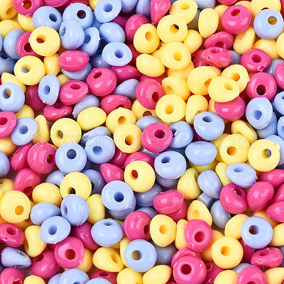 Непрозрачные акриловые бусины OACR-N150-05L-1