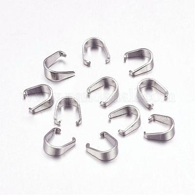 Защелкивающиеся дужки из нержавеющей стали 201 STAS-F117-16P-2.5x5.5-1