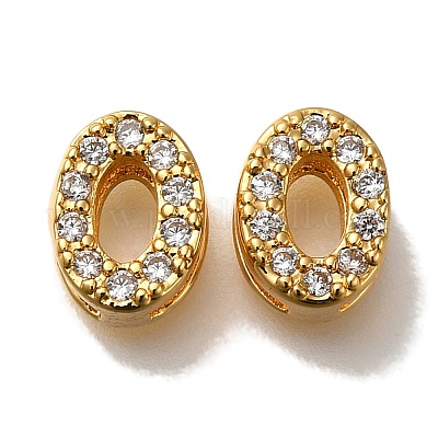 Стойка покрытие номер латунь микропаве прозрачный кубический цирконий silde подвески KK-A231-13A-1