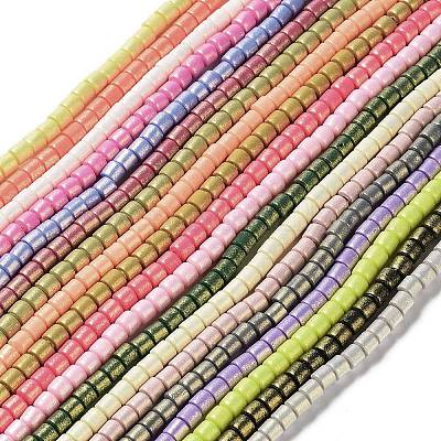 Wholesale Spray Painted Handmade Polymer Clay Beads Strands 