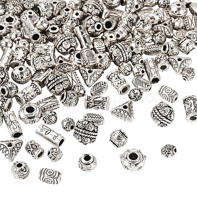 150шт 15 стиля бусины из сплава в тибетском стиле FIND-TA0007-99-1