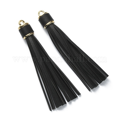 PU-Leder Quaste große Anhänger&nbsp;FIND-WH0111-235-1
