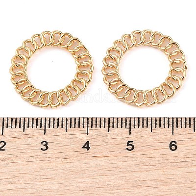 Латунные соединительные колечки KK-Q816-13G-1