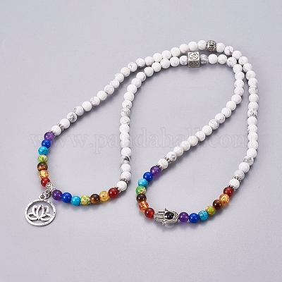 Натуральный лабрадорита браслеты обруча BJEW-I273-B08-1