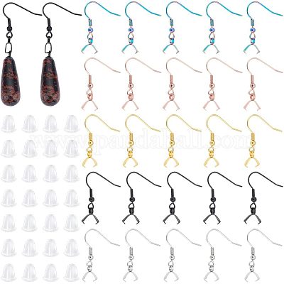 50 шт. 5 крючка для сережек из нержавеющей стали 304 FIND-UN0001-32-1