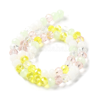 Стеклянные бусины EGLA-A034-M8mm-45-1