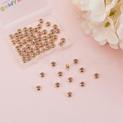 Латунные бусины KK-GO0002-01G-02-1