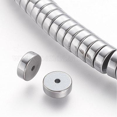 Немагнитные синтетический гематит бисер пряди G-P218-19-06-1