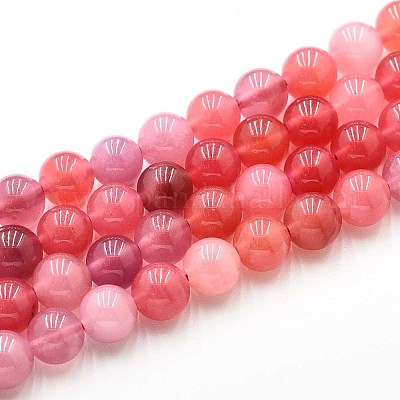 Природного кварца нитей бисера G-N355-8mm-24-1