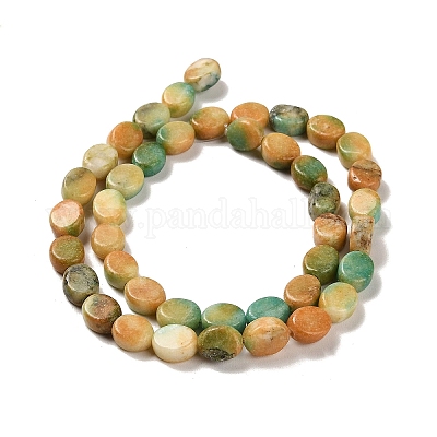 Бусы из натурального доломита G-F765-K04-01-1