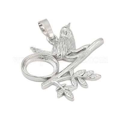 Сеттинги для кулона (кабошонов) KK-S521-17J-P-1