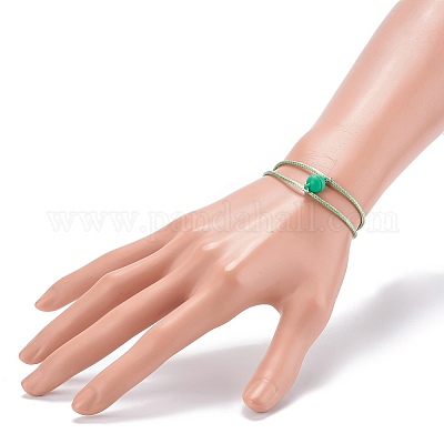 Регулируемый магнитный браслет для пар BJEW-JB06190-05-1