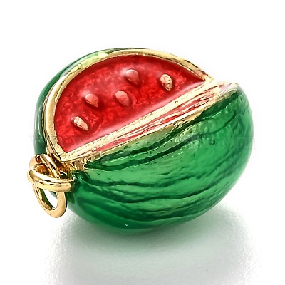 Латунь эмаль подвески KK-B028-12G-1