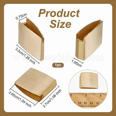 Латунный патрон для ножей AJEW-WH0314-853A-1