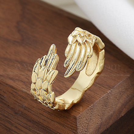 Регулируемые манжетные кольца из латуни с крыльями FS-WG2AEB3-02-1