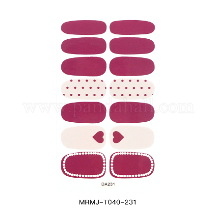 Наклейки с полным покрытием для ногтей MRMJ-T040-231-1