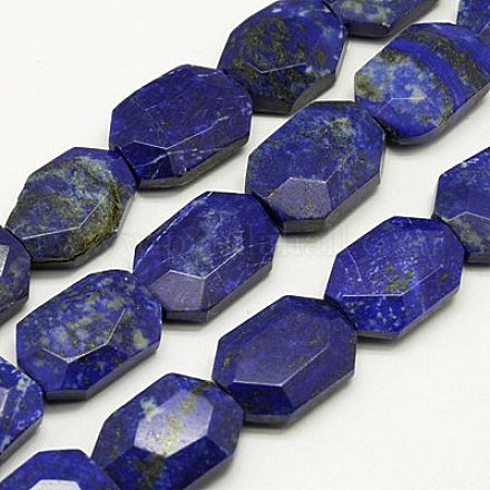 Natural Lapis Lazuli Bead Strands G-G431-13AB-1