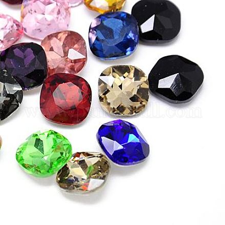 Cabochons strass di vetro pointed back  RGLA-A003-12x5.5mm-M-1